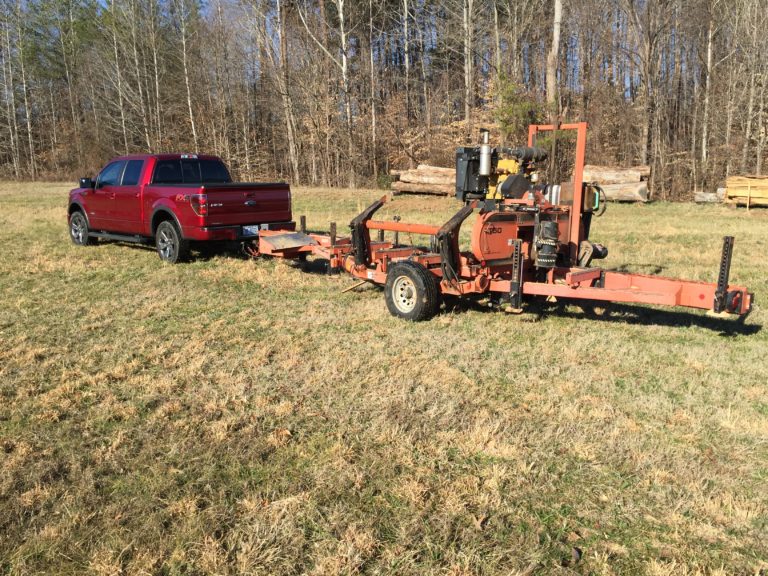 ELLIOTT’S CUSTOM PORTABLE SAWMILL NORTH CAROLINA MOBILE SAWMILL