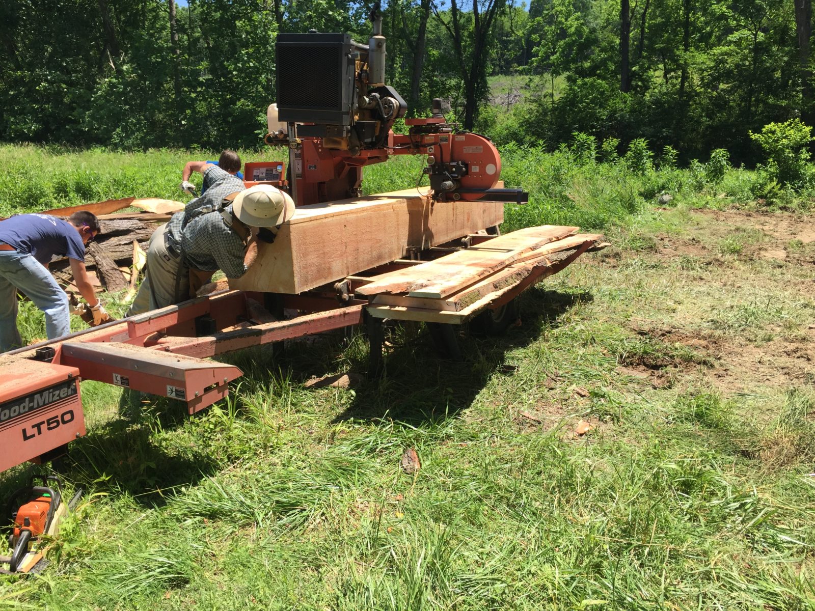 ELLIOTT’S CUSTOM PORTABLE SAWMILL NORTH CAROLINA MOBILE SAWMILL