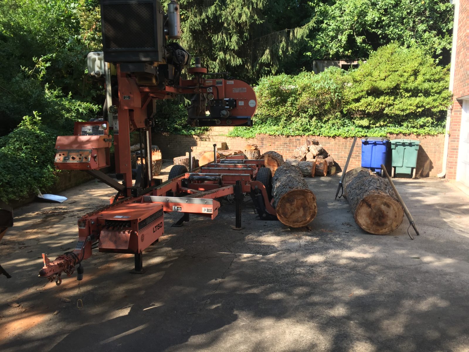 ELLIOTT’S CUSTOM PORTABLE SAWMILL NORTH CAROLINA MOBILE SAWMILL